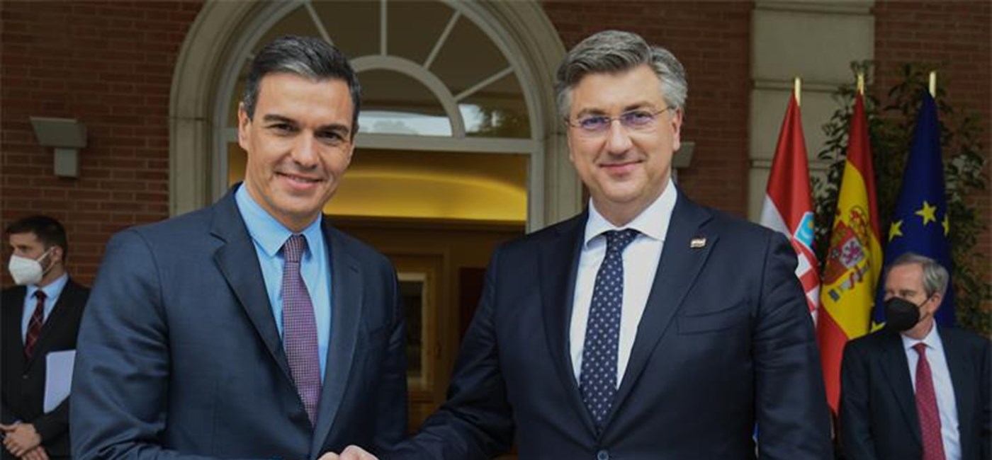 Plenković i Sánchez: Ujedinjeni smo u osudi agresije na Ukrajinu i solidarni prema ukrajinskom narodu 
